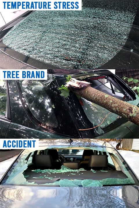 common ways broken rear back windshield glass by ram auto glass