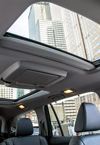 open sunroof need service in customer sedan car